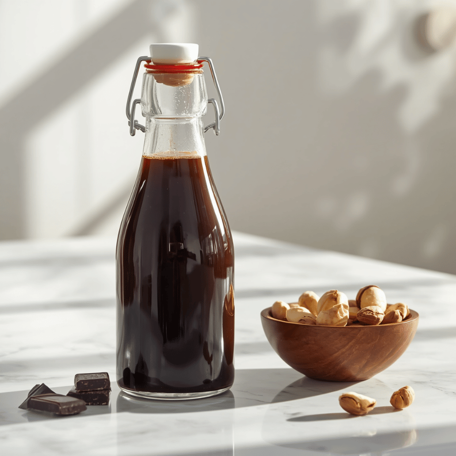 Chocolate Macadamia Nut Syrup Recipe