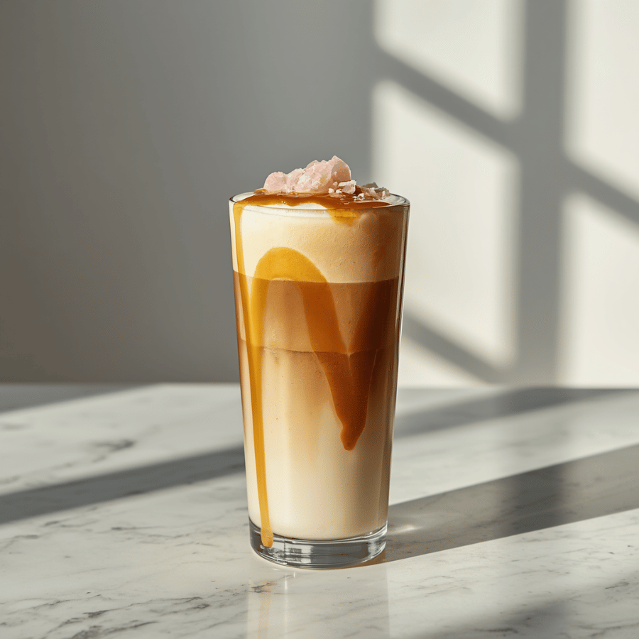 Dairy-Free Salted Caramel Macchiato Recipe