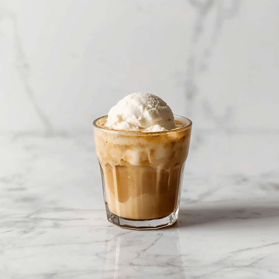 Espresso Over Ice Cream Recipe
