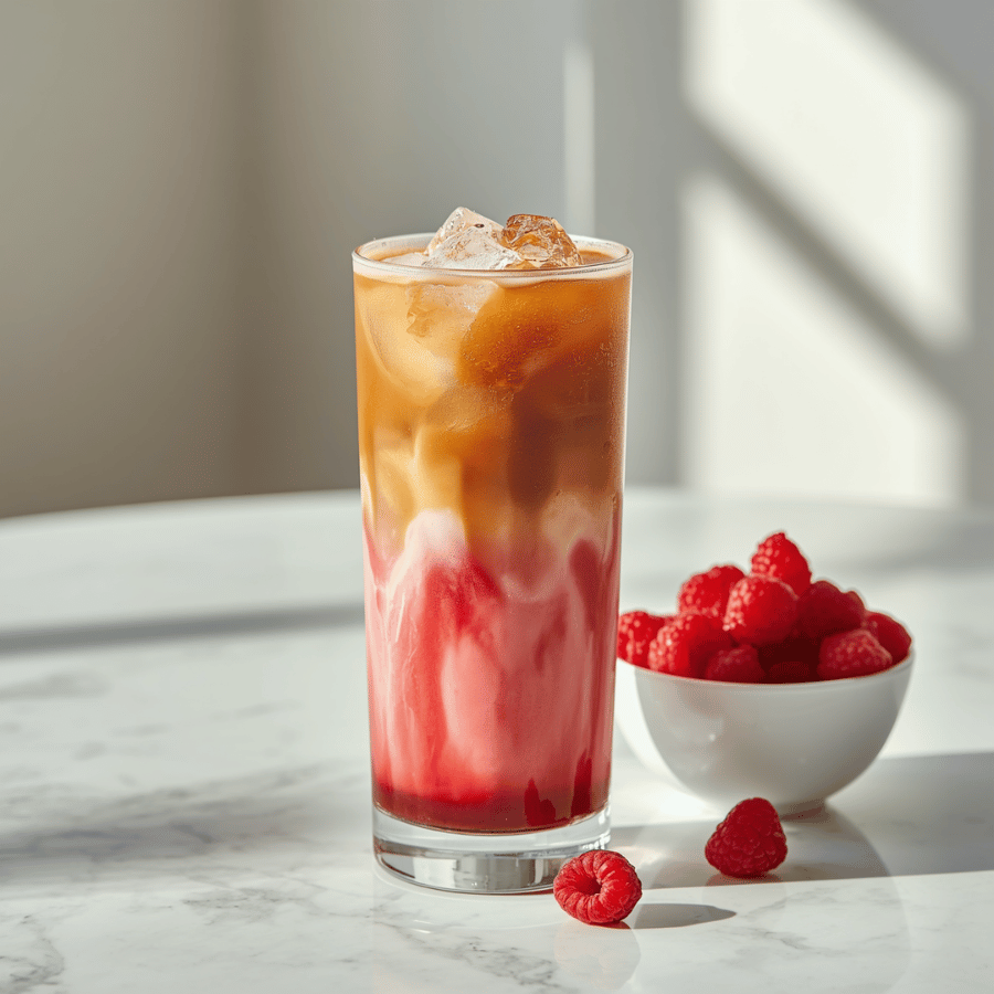 Iced Raspberry Latte Recipe