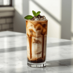 Mint Chocolate Iced Coffee Recipe