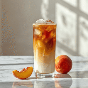 Peach Iced Coffee Recipe