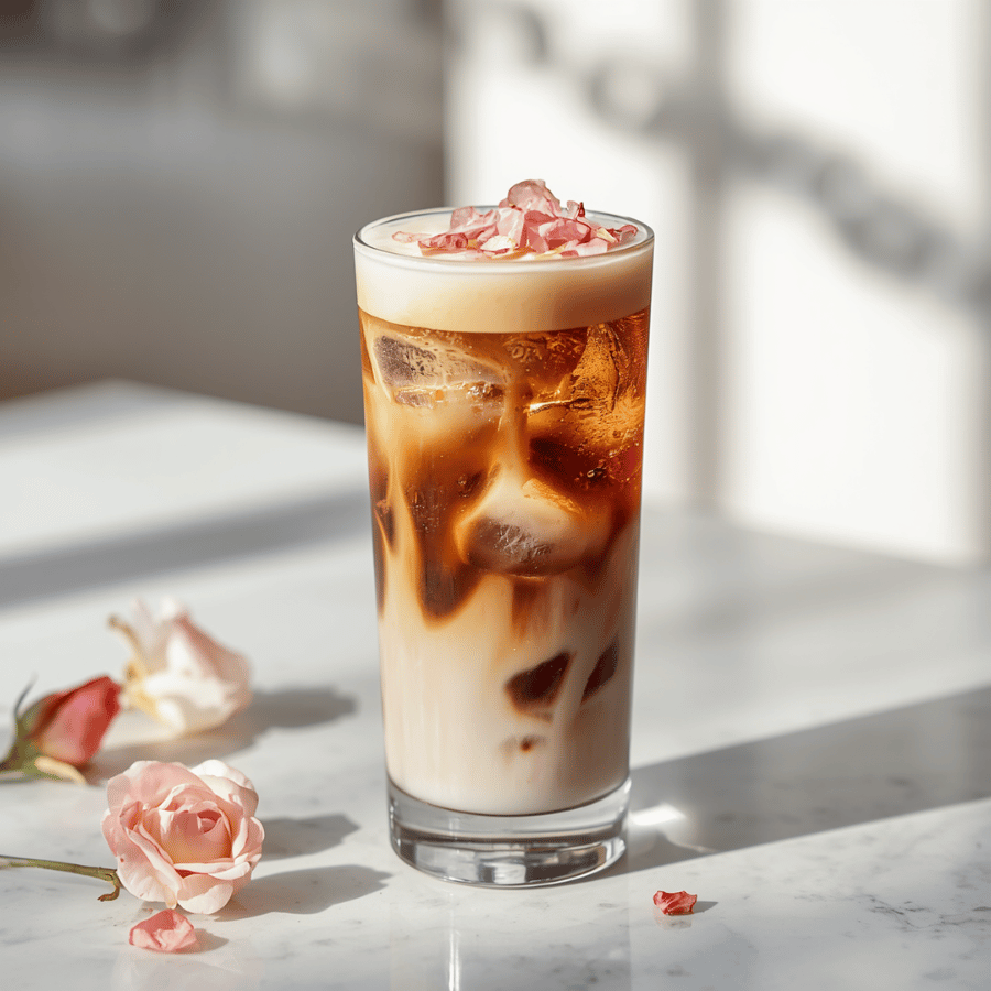 Rose Water Iced Coffee Recipe