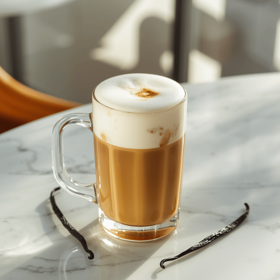 Vanilla Bean Latte Recipe